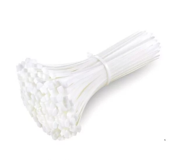 Cable Ties - White - Length 100mm To 762mm