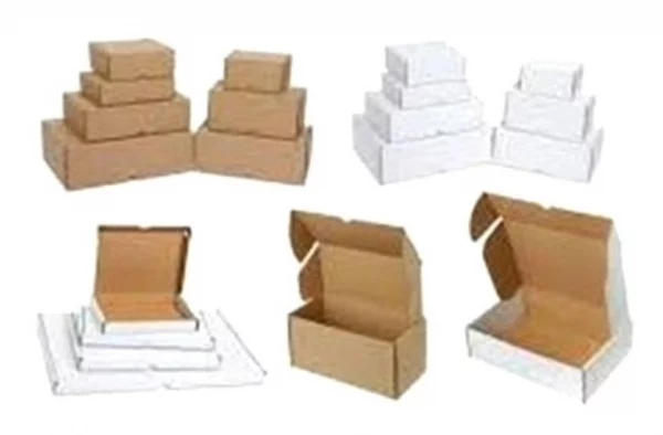 Die Cut Boxes - White or Brown