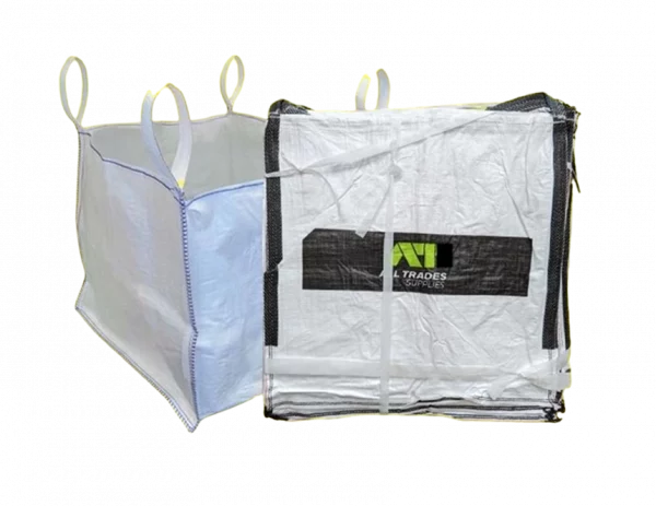 Tonne Bags 90cm x 90cm x 90cm - Clearance Item Printed GreenBlack as Illustrated